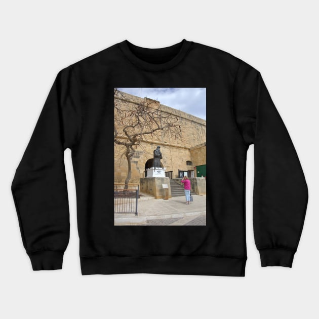 Valletta, Malta Crewneck Sweatshirt by Carole-Anne